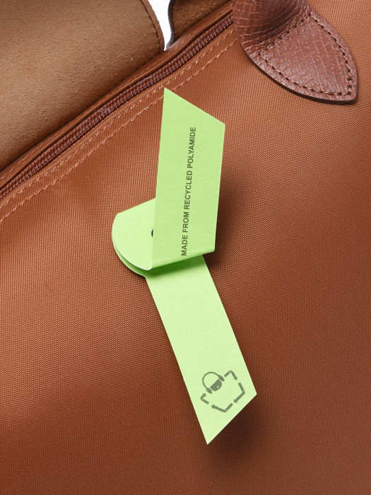 Longchamp Le pliage green Handtas Bruin